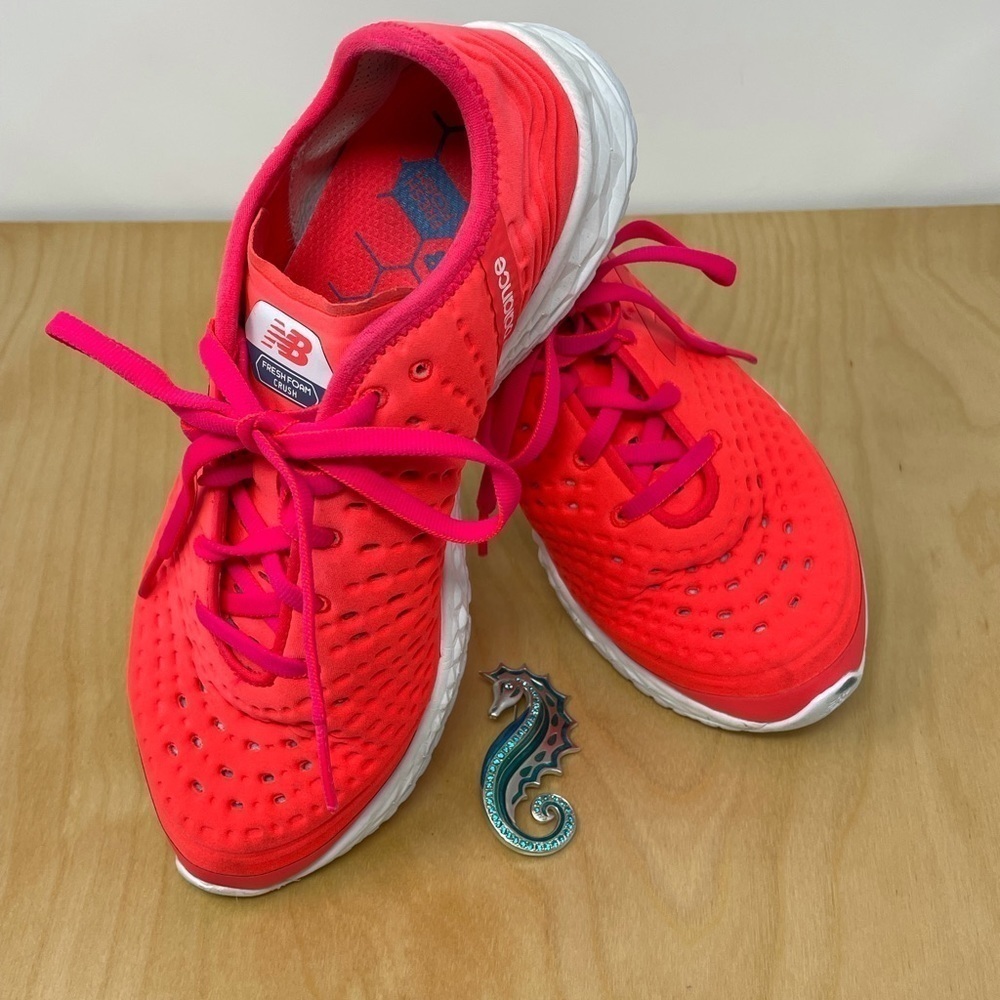 New Balance Fresh Foam Crush Orange & Pink Sz 7